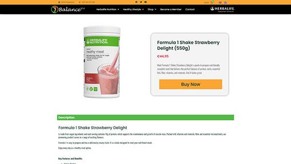  Balance4fit product page